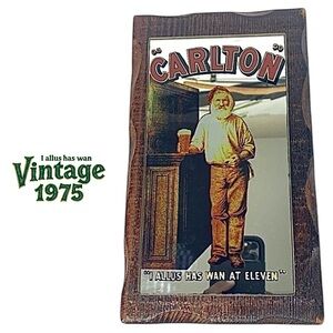 I allus has wan at eleven Sam Griffin's Words Wall Picture 1975 Vintage